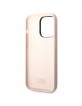 Karl Lagerfeld iPhone 14 Pro Case Silicone Choupette Body Pink