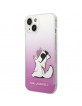 Karl Lagerfeld iPhone 14 Plus Case Cover Choupette Fun Pink