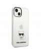 Karl Lagerfeld iPhone 14 Plus Case Cover Choupette Body Transparent