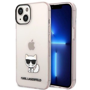 Karl Lagerfeld iPhone 14 Plus Hülle Case Cover Choupette Body Rosa