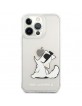 Karl Lagerfeld iPhone 14 Pro Max Hülle Case Cover Choupette Fun Transparent