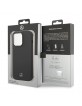 Mercedes iPhone 14 Pro MagSafe Hülle Case Cover Silikon Line Schwarz