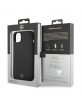 Mercedes iPhone 14 Plus MagSafe Hülle Case Cover Silikon Line Schwarz