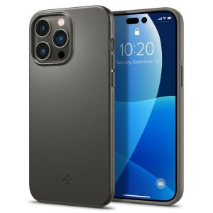 Spigen iPhone 14 Pro Hülle Case Cover Thin Fit Gunmetal