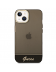 Guess iPhone 14 Case Cover Translucent Black