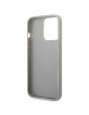Karl Lagerfeld iPhone 14 Pro Case Cover Monogram Iridescent Silver