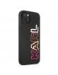 Karl Lagerfeld iPhone 13 Case Cover Multipink Brand Black