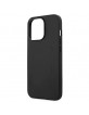 AMG Mercedes iPhone 14 Pro Max Case Cover Genuine Leather Hot Stamped Black
