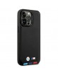 BMW iPhone 14 Pro Case Cover M Power Tricolor Black