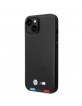 BMW iPhone 14 Plus Case Cover M Power Tricolor Black