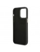 Guess iPhone 14 Pro Case Cover Croco Collection Black