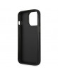 GUESS iPhone 14 Pro Case Cover Saffiano Triangle Black