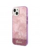 Guess iPhone 14 Plus Hülle Case Cover Urwald Kollektion Pink