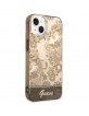 Guess iPhone 14 / 15 / 13 Case Cover Porcelain Collection Brown