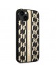Karl Lagerfeld iPhone 14 Plus Case Cover Monogram Stripe Brown
