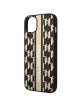 Karl Lagerfeld iPhone 14 Plus Case Cover Monogram Stripe Brown