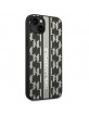 Karl Lagerfeld iPhone 14 Case Cover Monogram Stripe Grey