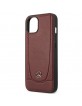 Mercedes iPhone 14 Plus case cover genuine leather Urban Bengale red