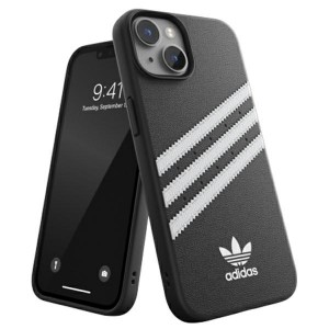 Adidas iPhone 14 Plus Hülle Case Cover OR Moulded Schwarz