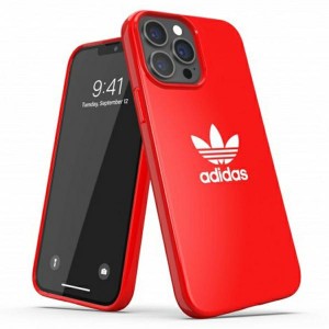 Adidas iPhone 13 Pro Max Case Cover OR Snap Trefoil Red