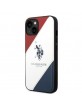 US Polo iPhone 14 Plus Hülle Case Cover Embossed Tricolor