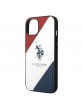 US Polo iPhone 14 Plus Hülle Case Cover Embossed Tricolor