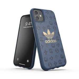 Adidas iPhone 11 Hülle Case Cover Moulded SHIBORI Blau