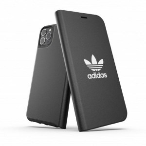 Adidas iPhone 11 Pro Max Tasche OR Booklet Case BASIC Schwarz