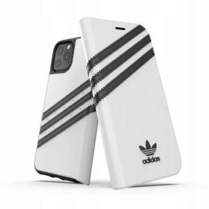 Adidas iPhone 11 Pro Tasche OR Booklet Case Weiß