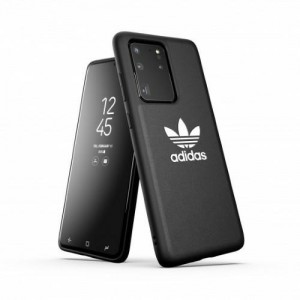 Adidas Samsung S20 Ultra Case Cover OR Molded Trefoil Black