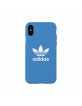 Adidas iPhone XS / X Hülle Case Cover OR Moulded BASIC Blau