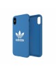 Adidas iPhone XS / X Hülle Case Cover OR Moulded BASIC Blau