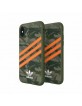 Adidas iPhone XS / X Case Cover OR Molded Camo Green