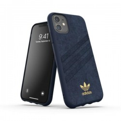 Adidas iPhone 11 Hülle Case Cover OR Moulded ULTRASuede Collegiate Royal