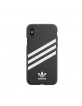 Adidas iPhone XS / X Case Cover OR Molded Gumsole Black