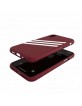 Adidas iPhone XS / X Hülle Case Cover OR Moulded Burgundy