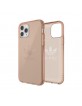 Adidas iPhone 11 Pro Max Hülle Case Cover OR PC Big Logo Clear Rosa Gold