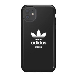 Adidas iPhone 11 Hülle Case Cover OR Snap Trefoil Paris Schwarz