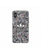 Adidas iPhone XS / X Hülle Case Cover OR Snap Belista Flower colourful