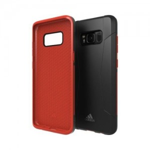 Adidas Samsung S8 Hülle Case Cover SP Solo Schwaz Rot