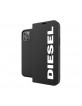 Diesel iPhone 12 / 12 Pro Book Core Booklet Case Black