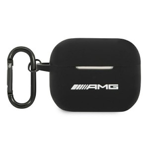 AMG Mercedes AirPods Pro Silicone Hülle Case Cover Big Logo Schwarz