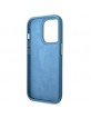 Guess iPhone 14 Pro Max Case Cover 4G Vintage Logo Blue