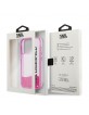 Karl Lagerfeld iPhone 14 Pro Max Case Cover Liquid Glitter Elong Pink