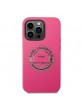 Karl Lagerfeld iPhone 14 Pro Max Hülle Case Cover Silikon RSG Pink