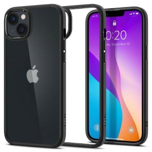 Spigen iPhone 14 Ultra Hülle Case Cover Hybrid Matt Schwarz