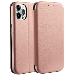Beline iPhone 14 Pro Max mobile phone case Book Magnetic Rose Gold