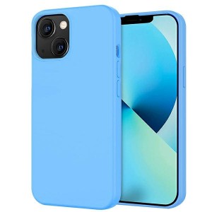 Beline iPhone 14 Hülle Case Cover 1mm Silikon Blau