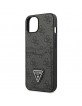 GUESS iPhone 13 Case Cover 4G Triangle Card Slot Black