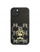 Karl Lagerfeld iPhone 13 Case Cover Karlimals Cardslot Black